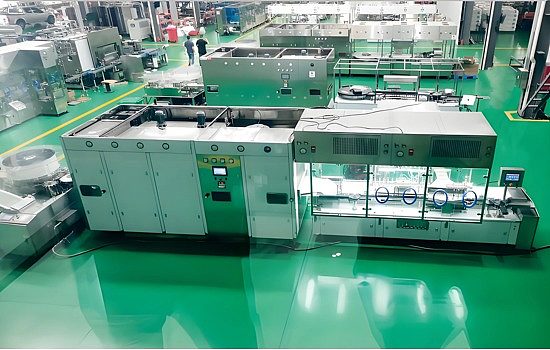 Atelier de production de Yangbang Machinery