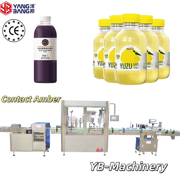 Machine de remplissage automatique à grande vitesse pour boissons gazeuses, eau pétillante et boissons sans alcool YB-YG4