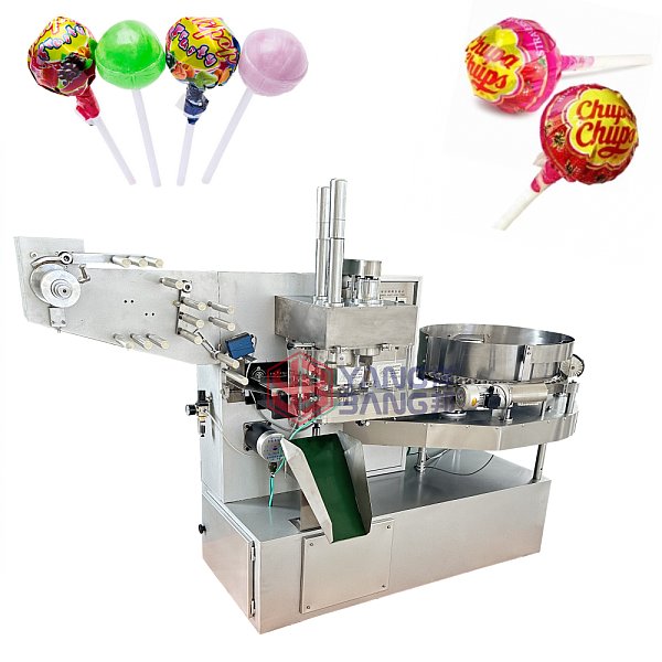 Precio de la máquina automática YangBang para envolver piruletas esféricas, máquina envolvedora de caramelos duros y piruletas de giro