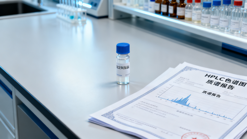 How to Request and Evaluate Free Samples from a Custom Peptide Factory?