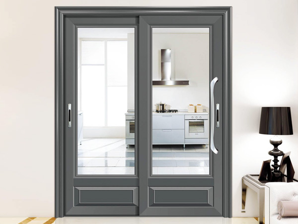 Yayu Sliding Door Series Fluorocarbon Space Gray