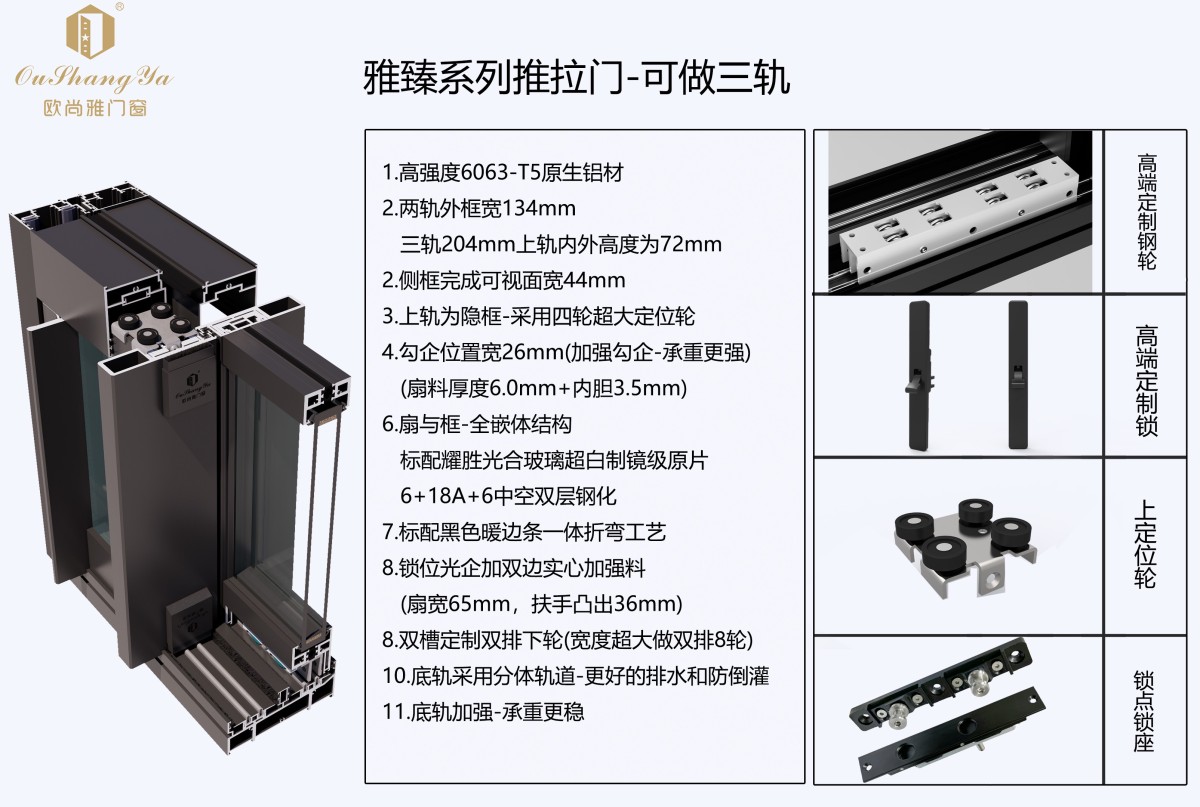 Yazhen series sliding door