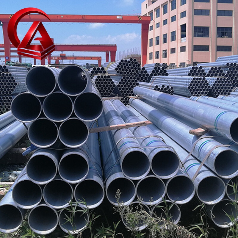 Q195 Galvanized Steel Round Pipe