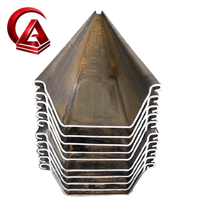 A53 Gr.A A656 Gr.50 U-Shaped Steel Sheet Pile
