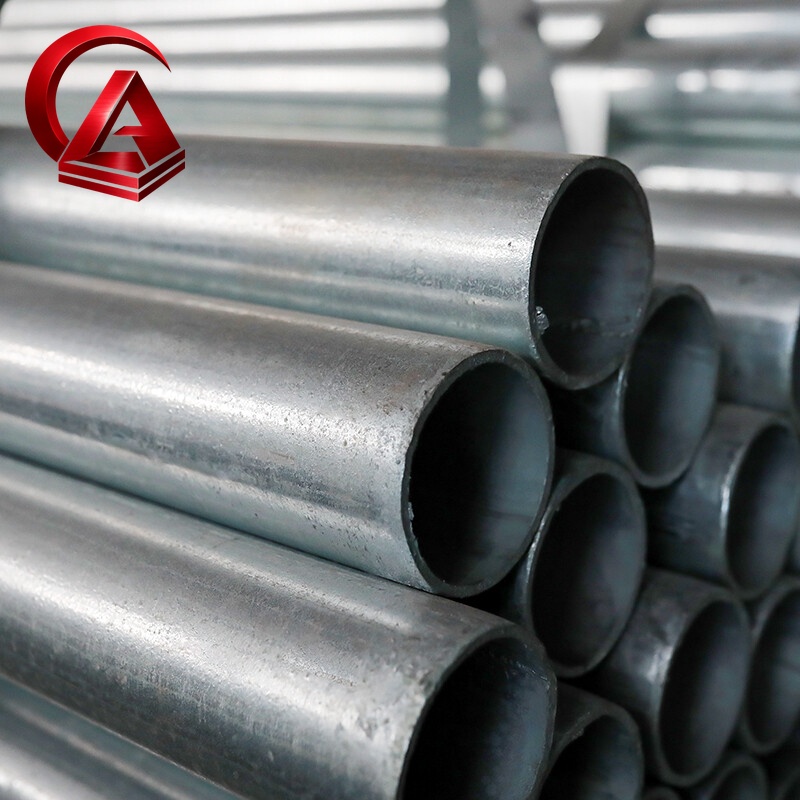 DX51D Galvanized Steel Round Pipe