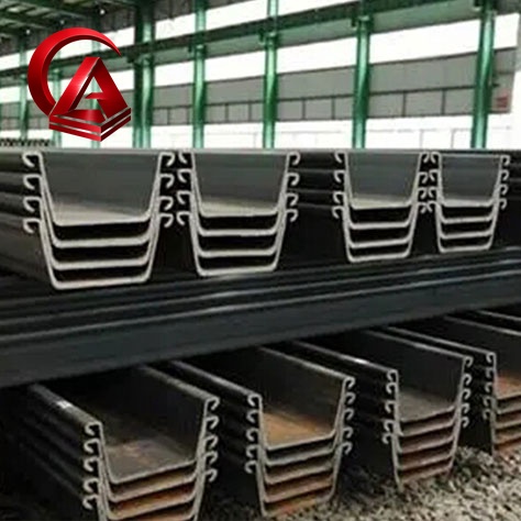 SM 400A SS490B U-Shaped Steel Sheet Pile