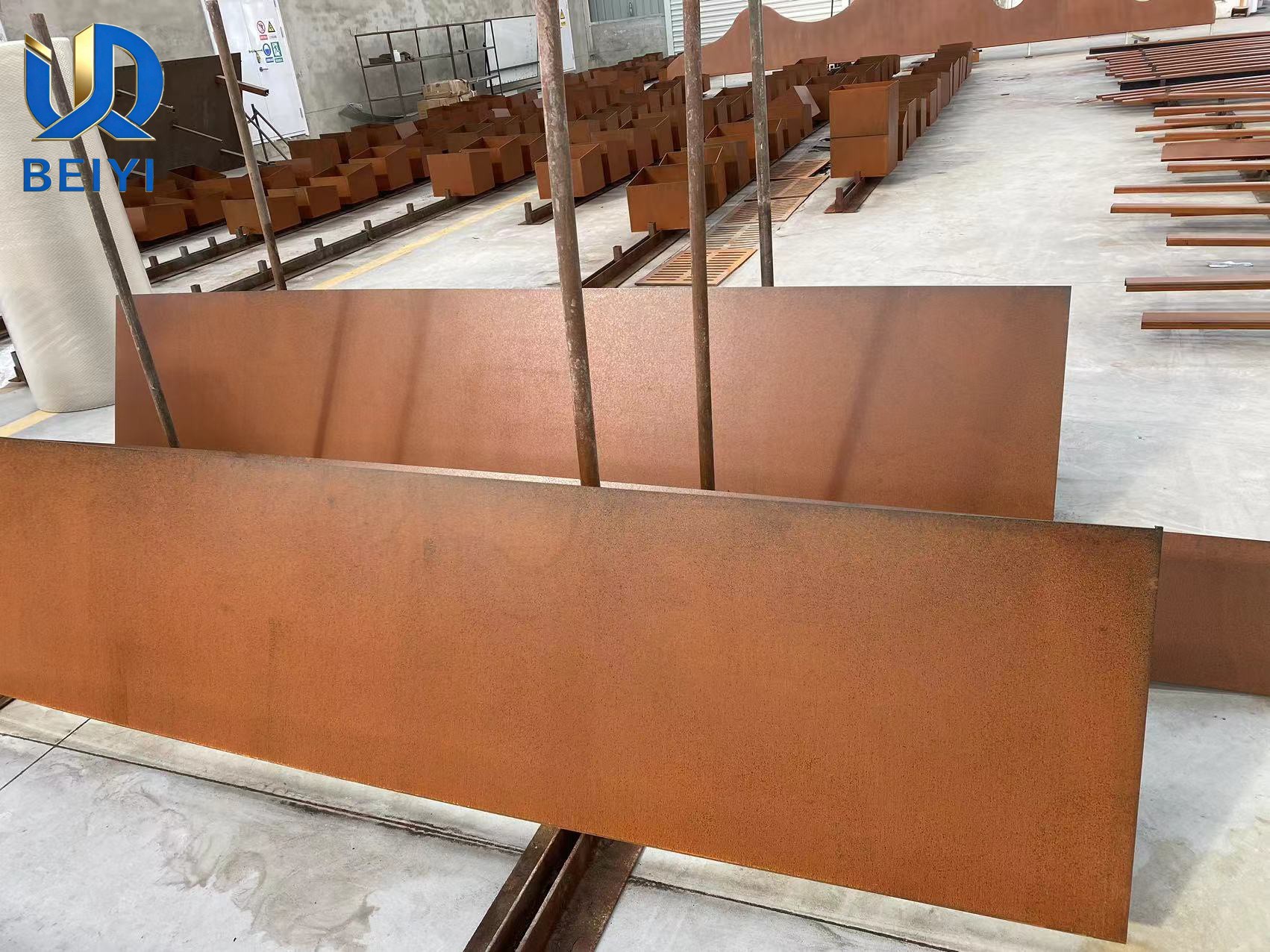 Weather And Corrosion Resistant Steel Plate