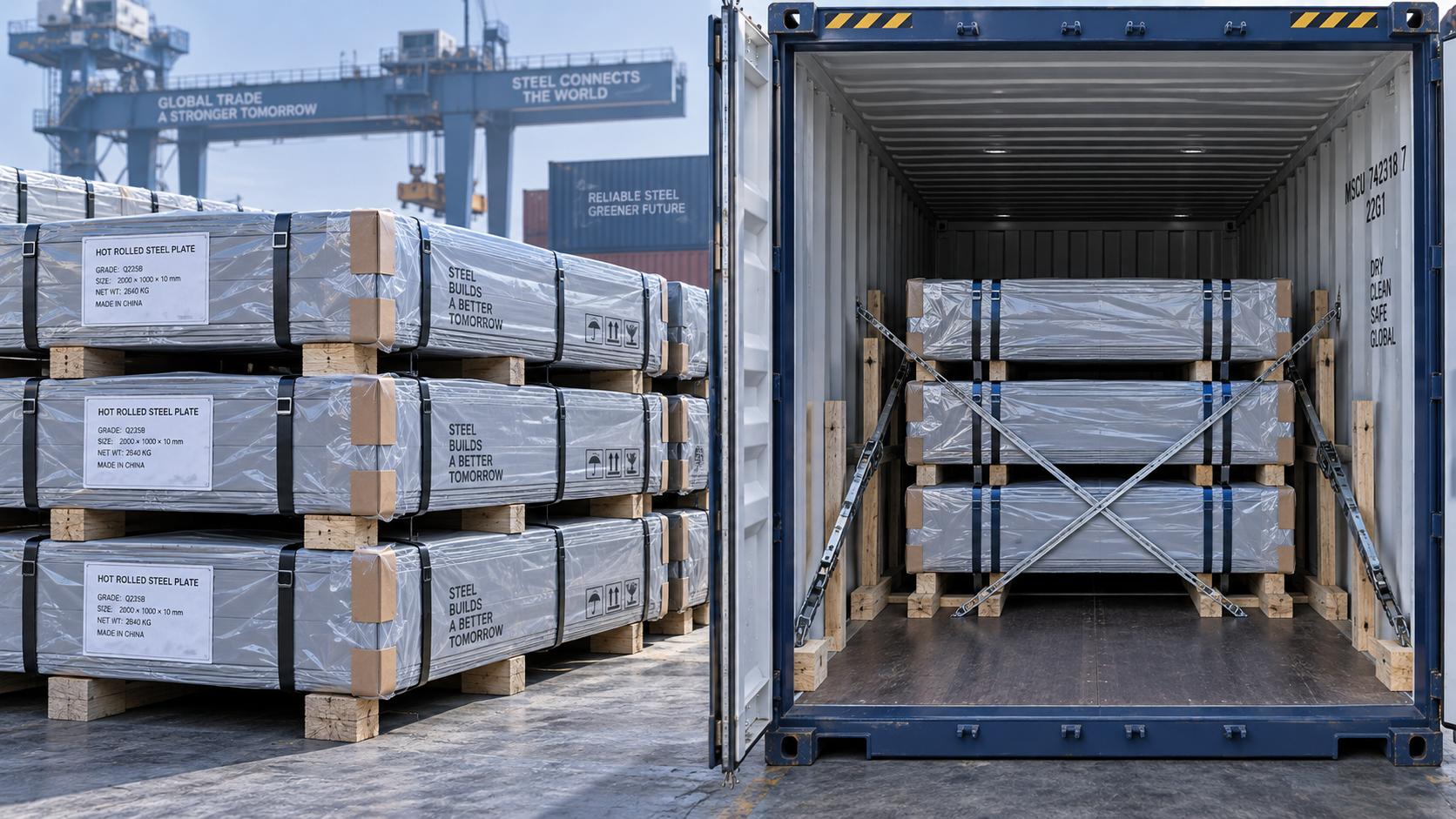 What to Inspect in Beiyi Steel Hot Rolled Plate Packing Before Ocean Dispatch What to Inspect in Beiyi Steel Hot Rolled Plate Packing Before Ocean Dispatch