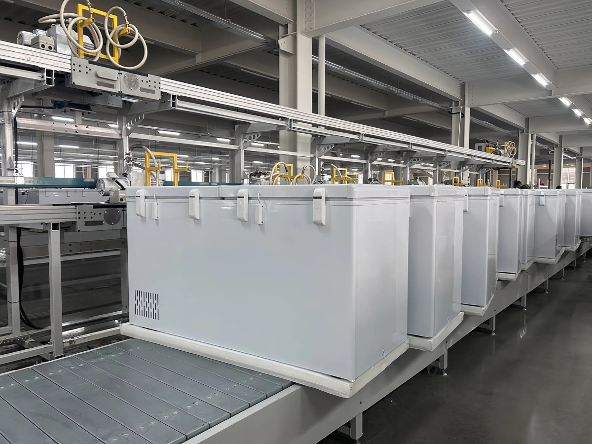 High Capacity Industrial Chest Deep Freezer | Commercial Low Temp Storage Freezer for Ice Cream Factory