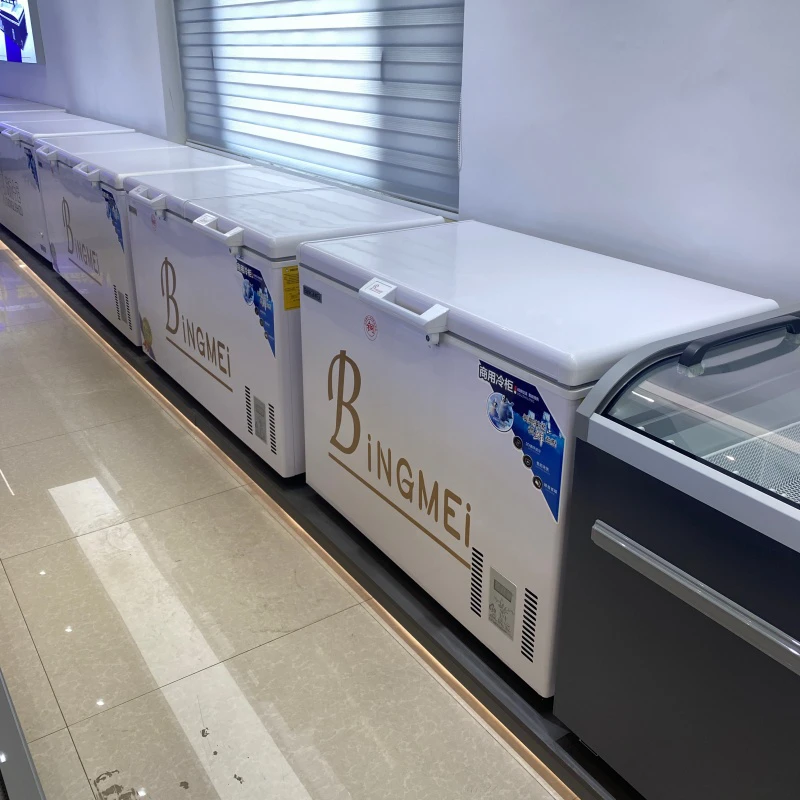 High Capacity Industrial Chest Deep Freezer | Commercial Low Temp Storage Freezer for Ice Cream Factory