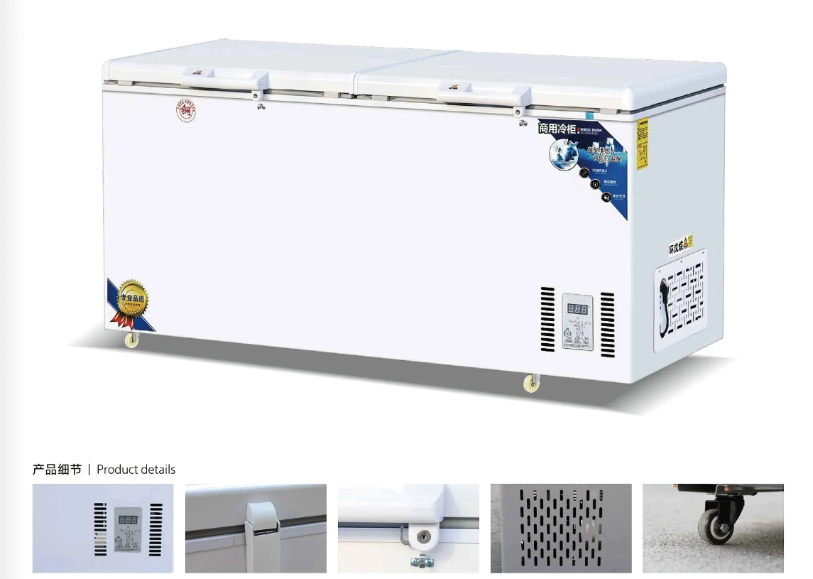 Large Capacity -35°C~-80°C Ultra Low Temperature Chest Deep Freezer