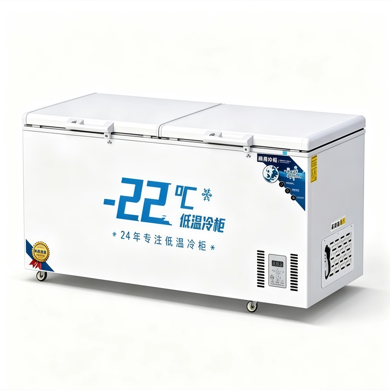 High Capacity Industrial Chest Deep Freezer | Commercial Low Temp Storage Freezer for Ice Cream Factory