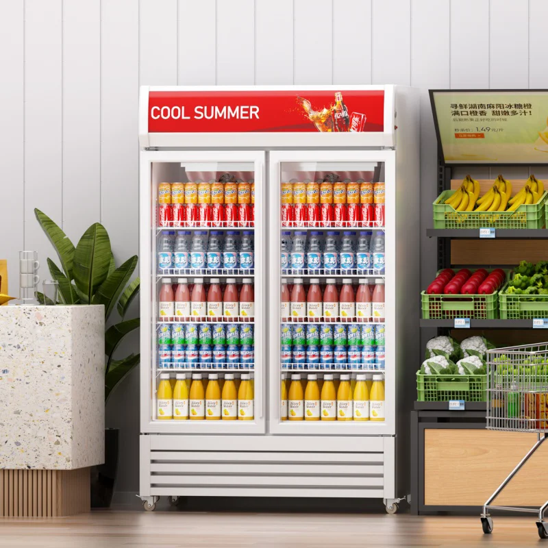 Commercial Beverage Display Cooler | Drink Showcase Fridge Factory Direct Supply
