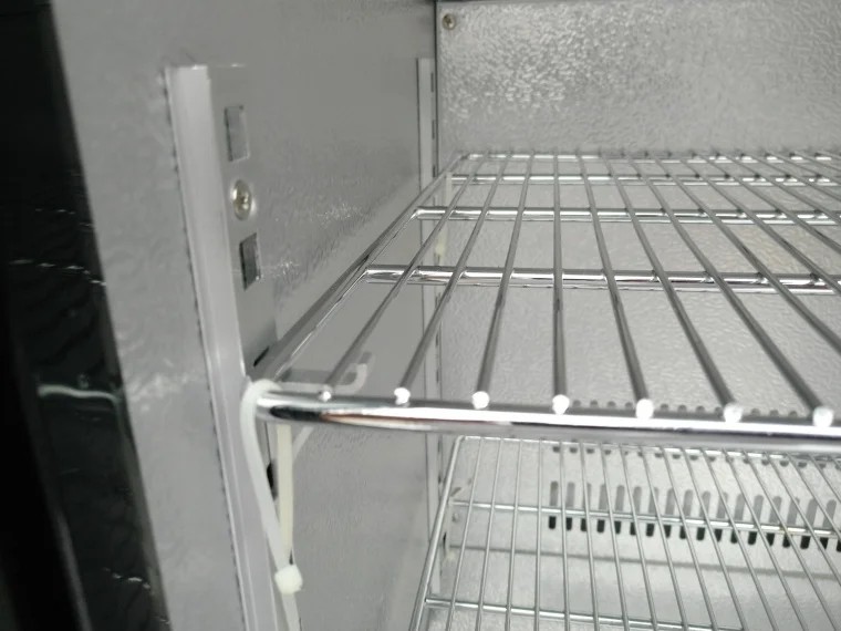 003_副本 Small Beer & Beverage Display Cooler with Digital Temperature Display, Back Bar Chiller Cocktail Station Refrigerator