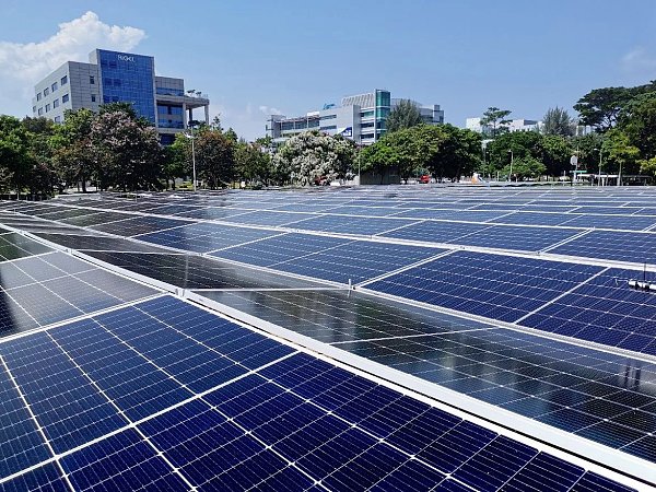 Singapore 19.2MW Ground-mounted Solar Power Plant Project