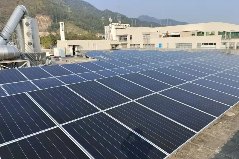 Shoe Factory Roof Photovoltaic Project