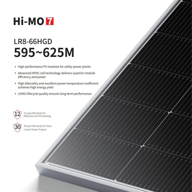 Hi-MO 7 LR8-66HGD 595~625M Hi-MO 7 LR8-66HGD 595~625M