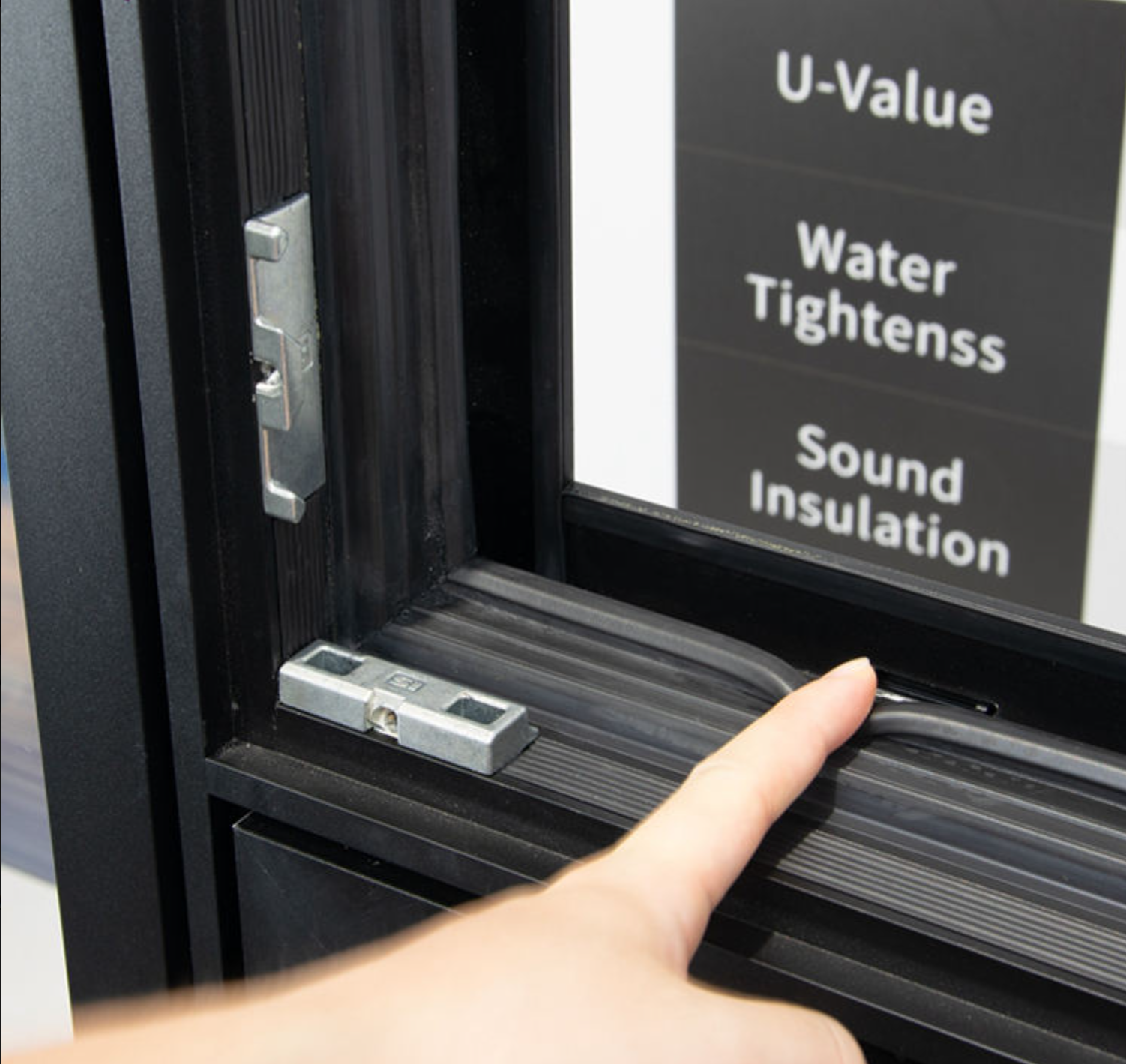 U-Value water tightenss sound insulation