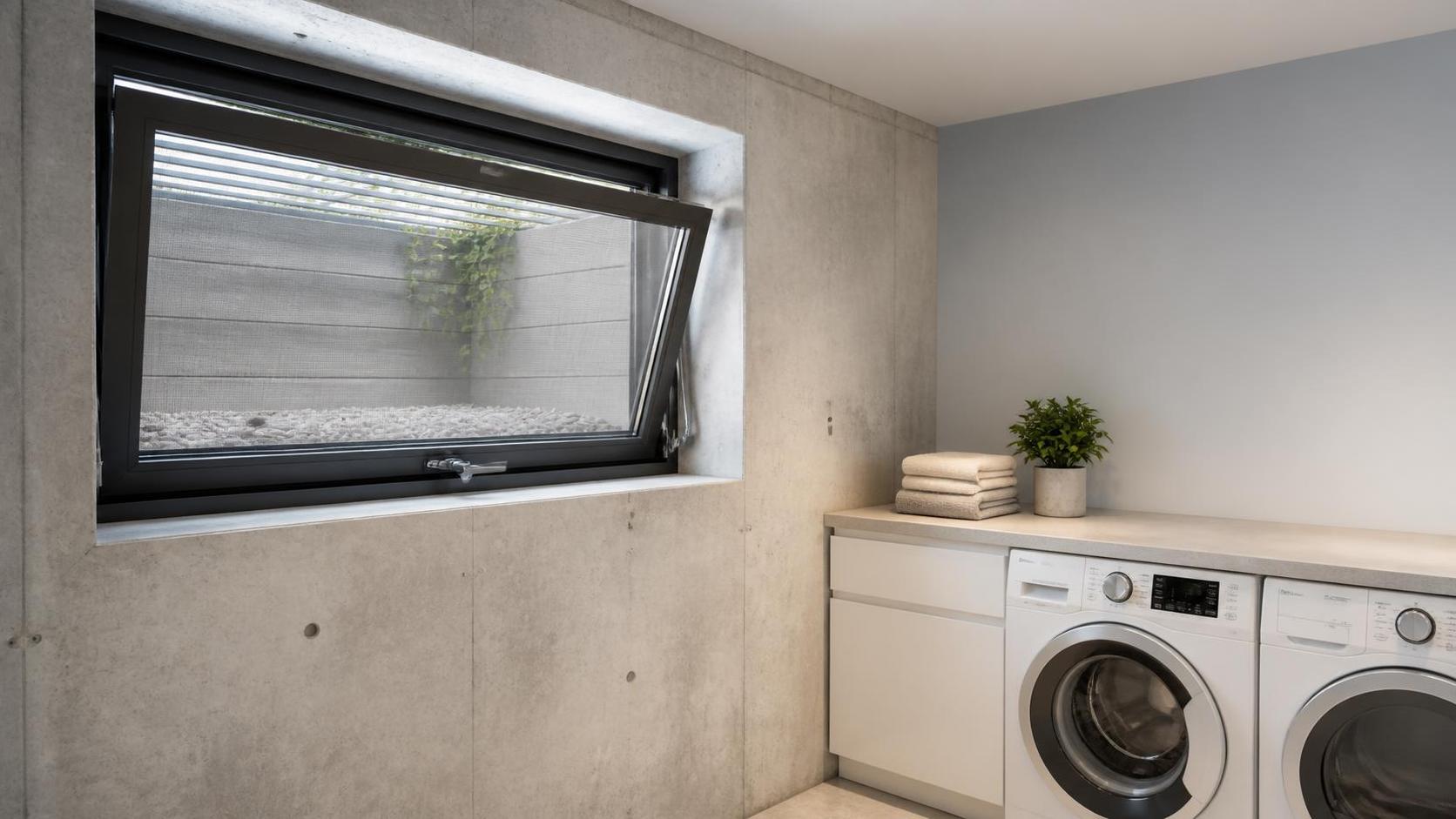 Where hopper windows work best when basement ventilation is limited