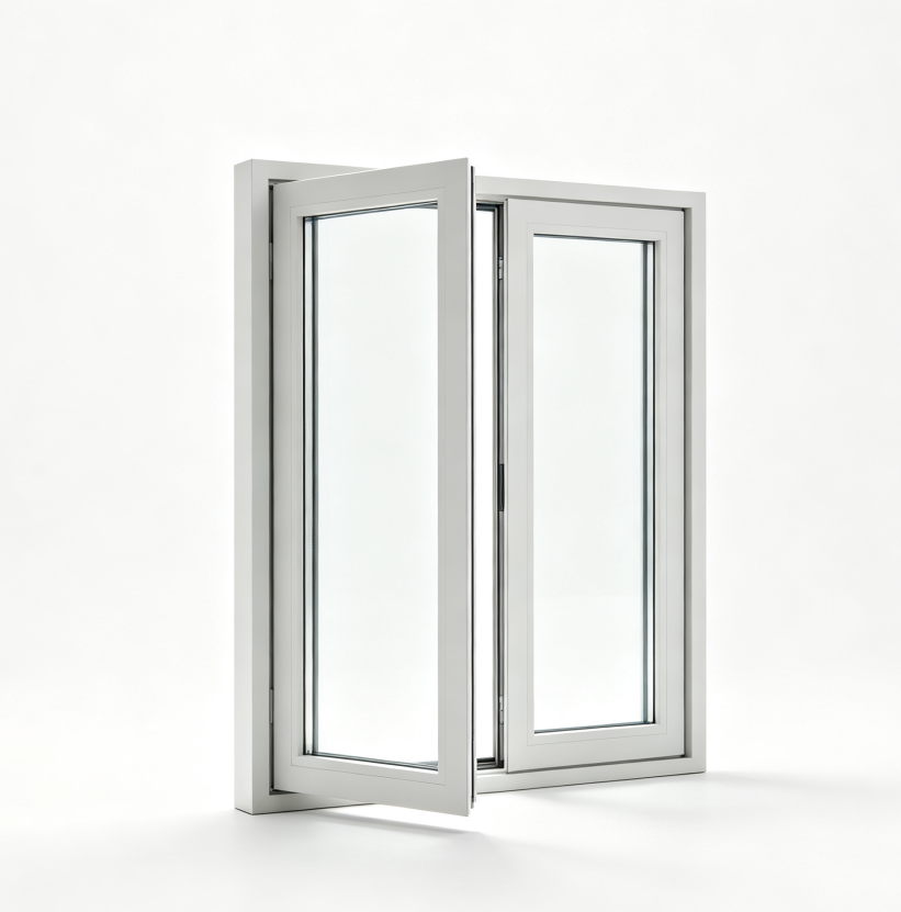 Low‑U‑Factor GFRPU Composite Casement Window, Outward‑Swing Energy‑Saving Window