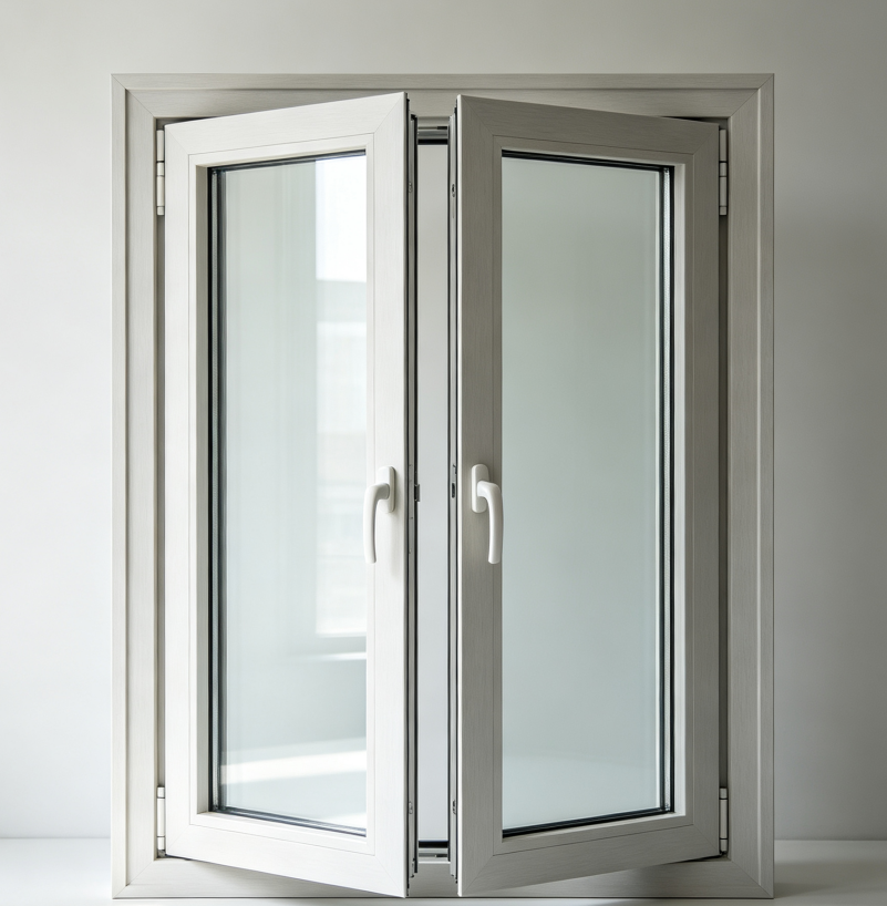 Low‑U‑Factor GFRPU Composite Casement Window, Outward‑Swing Energy‑Saving Window