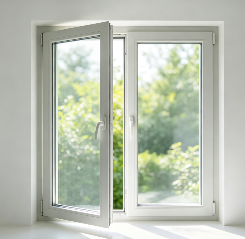 Low‑U‑Factor GFRPU Composite Casement Window, Outward‑Swing Energy‑Saving Window