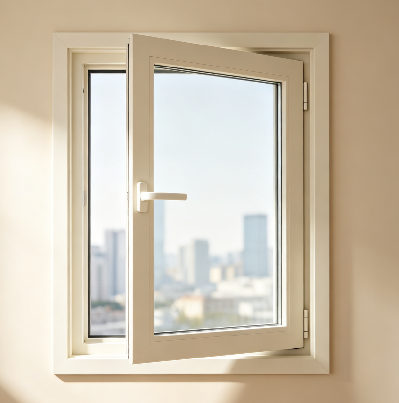 Low‑U‑Factor GFRPU Composite Casement Window, Outward‑Swing Energy‑Saving Window