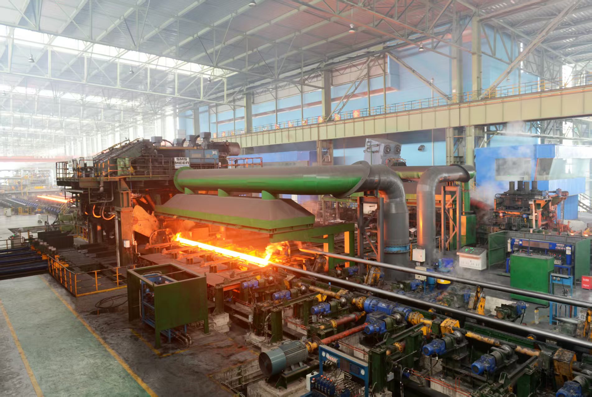 Production method of steel