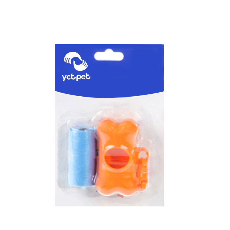 Dog Poop Bags(1 pill dispenser+ 1 roll with blister card)