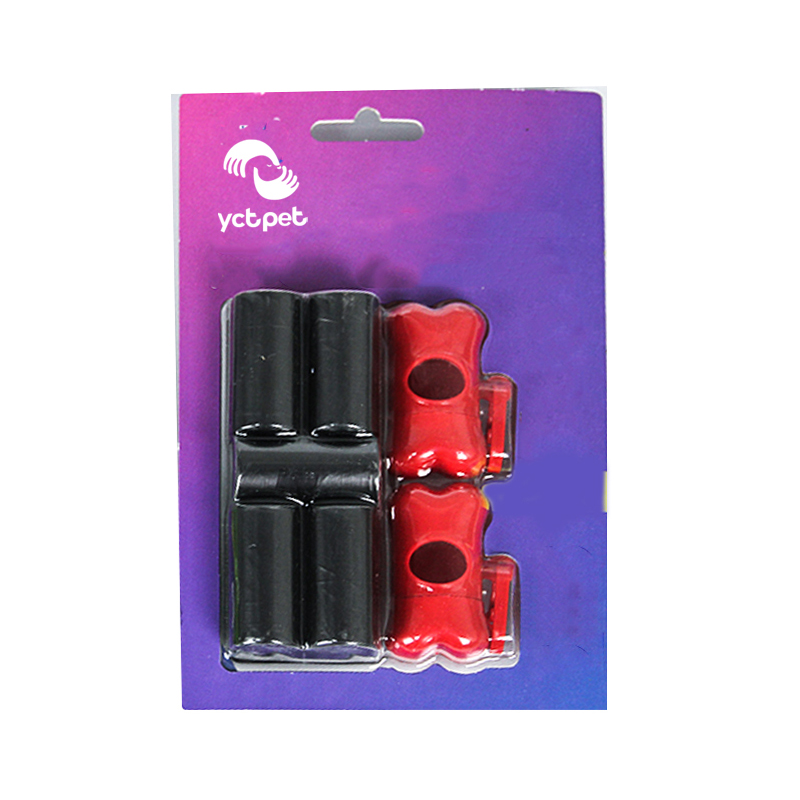 Dog Poop Bags(2 bone dispenser+ 4 rolls with blister card) Dog Poop Bags(2 bone dispenser+ 4 rolls with blister card)