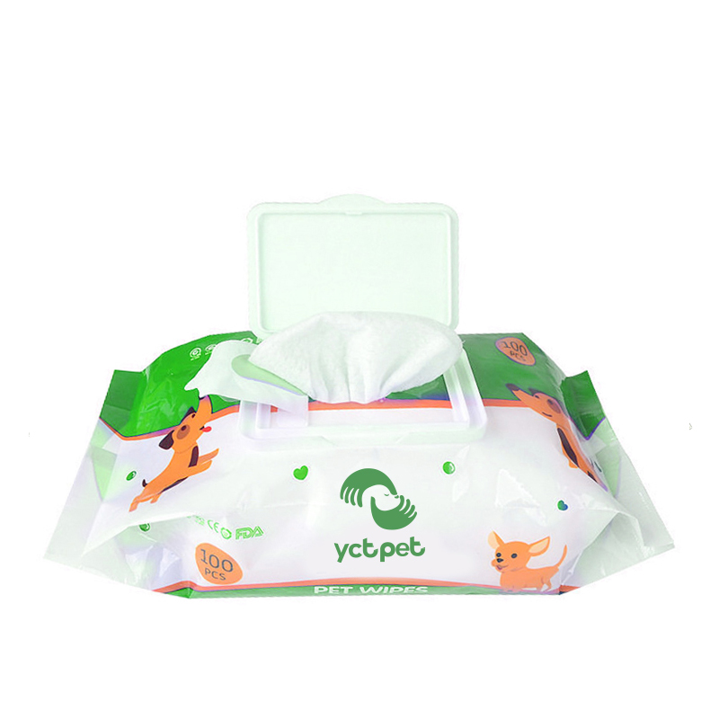 Plant based flushable pet wipes Plant based flushable pet wipes