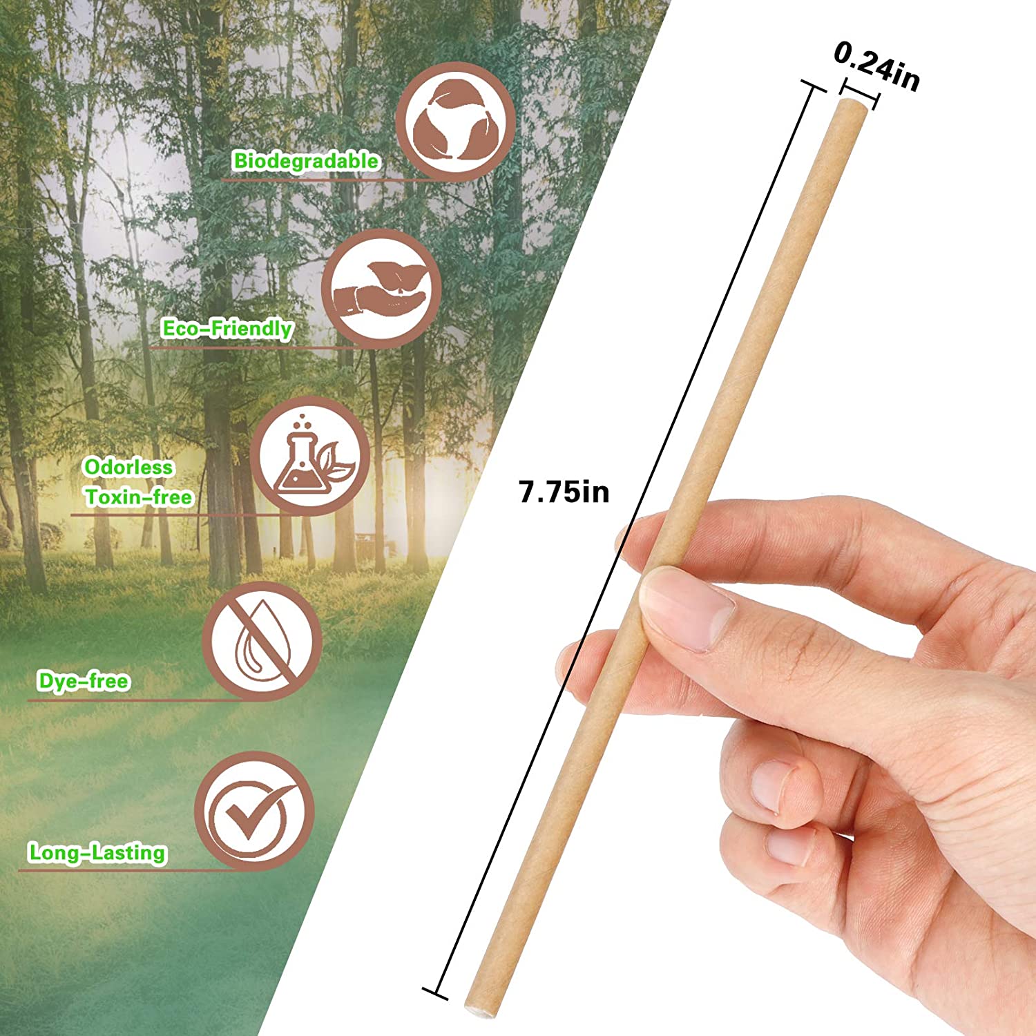 Biodegradable Drinking Straws