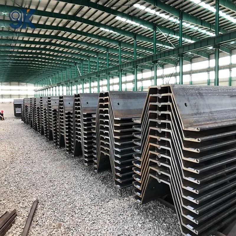 A53 Gr.A A656 Gr.50 U-Shaped Steel Sheet Pile