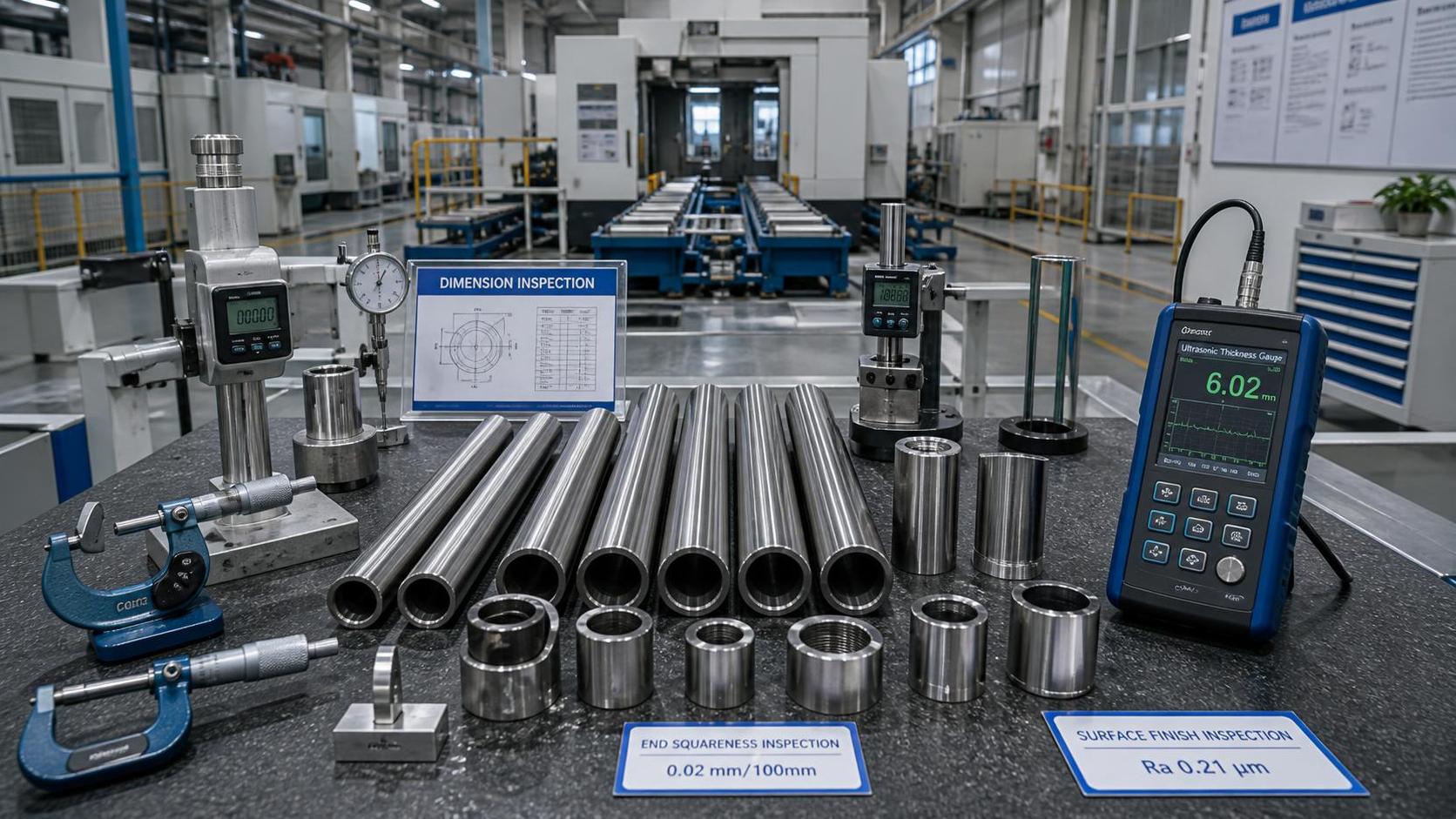 Key Quality Checks in Steel Pipe Processing for Tight Tolerance Parts