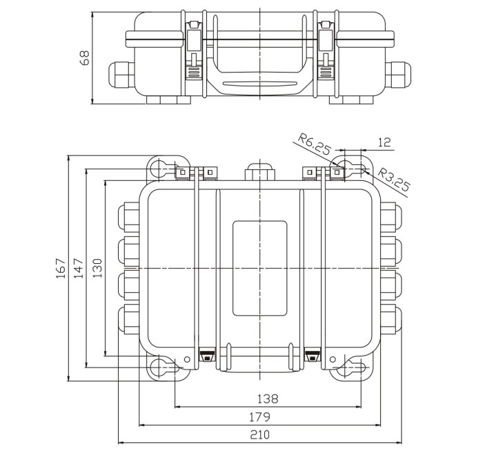 imgi_15_C9P Caja de conexiones de plástico C9P