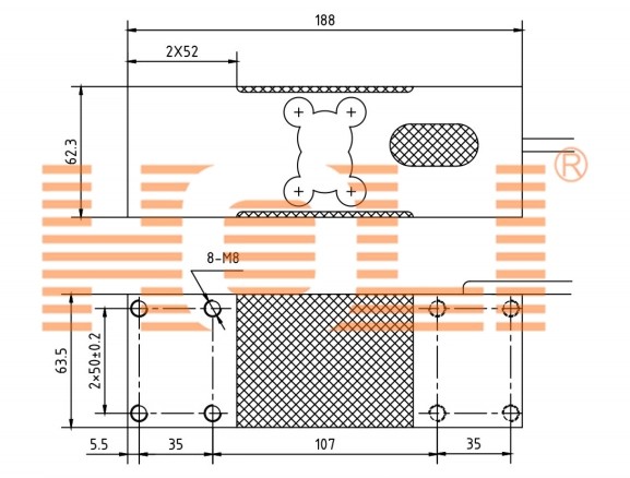 AL188 - Célula de carga de punto único AL188 de HOLI Scale: la precisión se une a la ingeniería avanzada