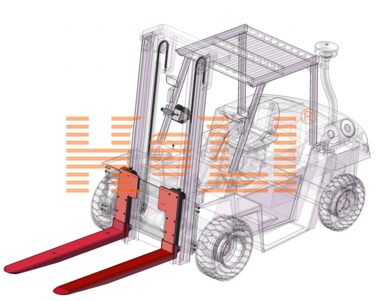 Báscula para carretilla elevadora iFork Báscula para carretilla elevadora iFork