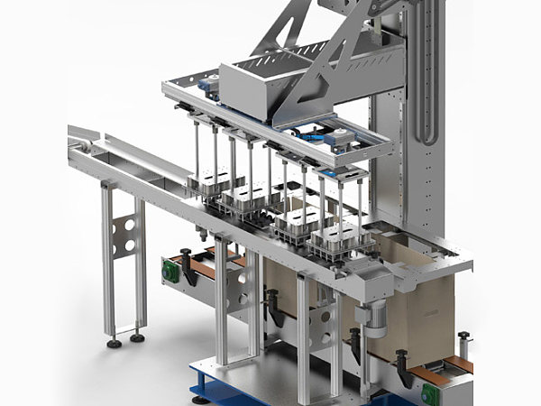 Grab Type Egg Case Packing Machine