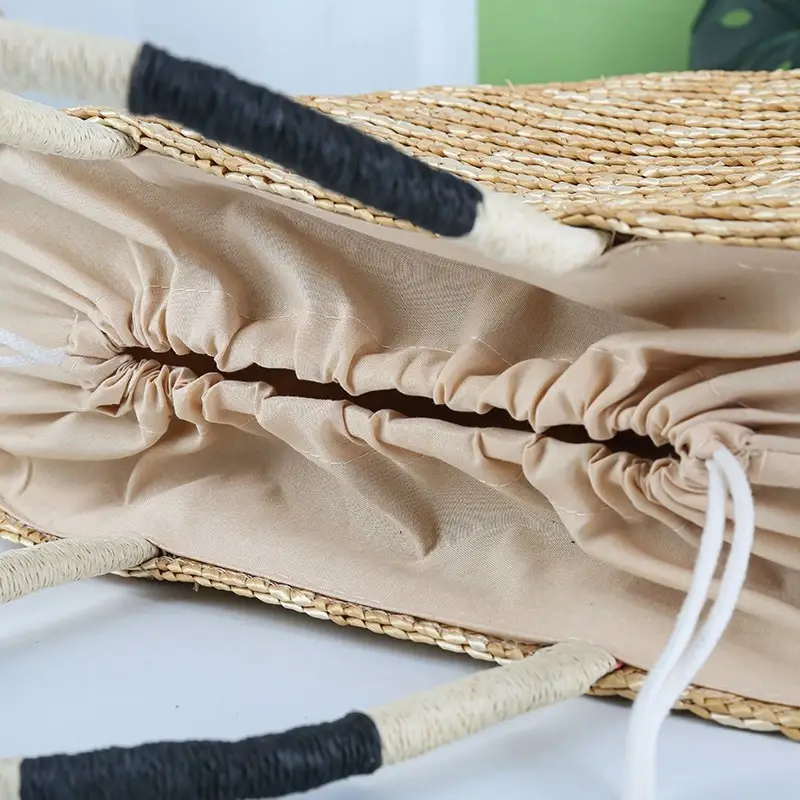 中国刺繍の編み込みショルダーバッグ