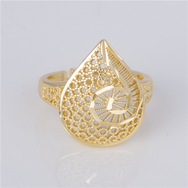 Gold Color Shield Signet Ring - Crosshatch Statement Adjustable Ring Gold Color Shield Signet Ring - Crosshatch Statement Adjustable Ring