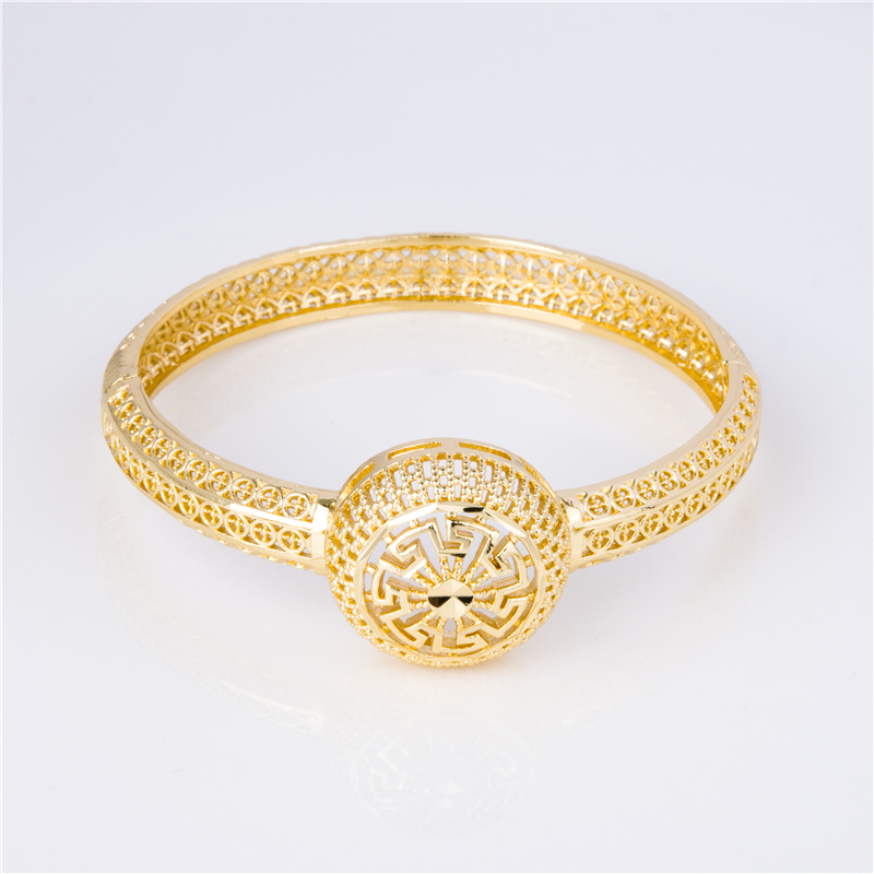 Gold-Plated Stacking Cuff Bracelets for Women, Gift-Ready