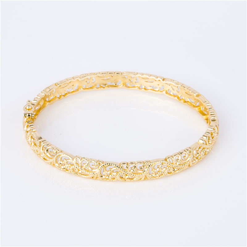 Gold-Plated Stackable Cuffs for Layered Arm Party Looks