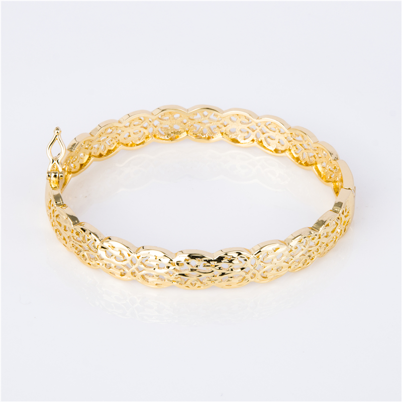 Gold-Plated Stackable Cuffs for Layered Arm Party Looks