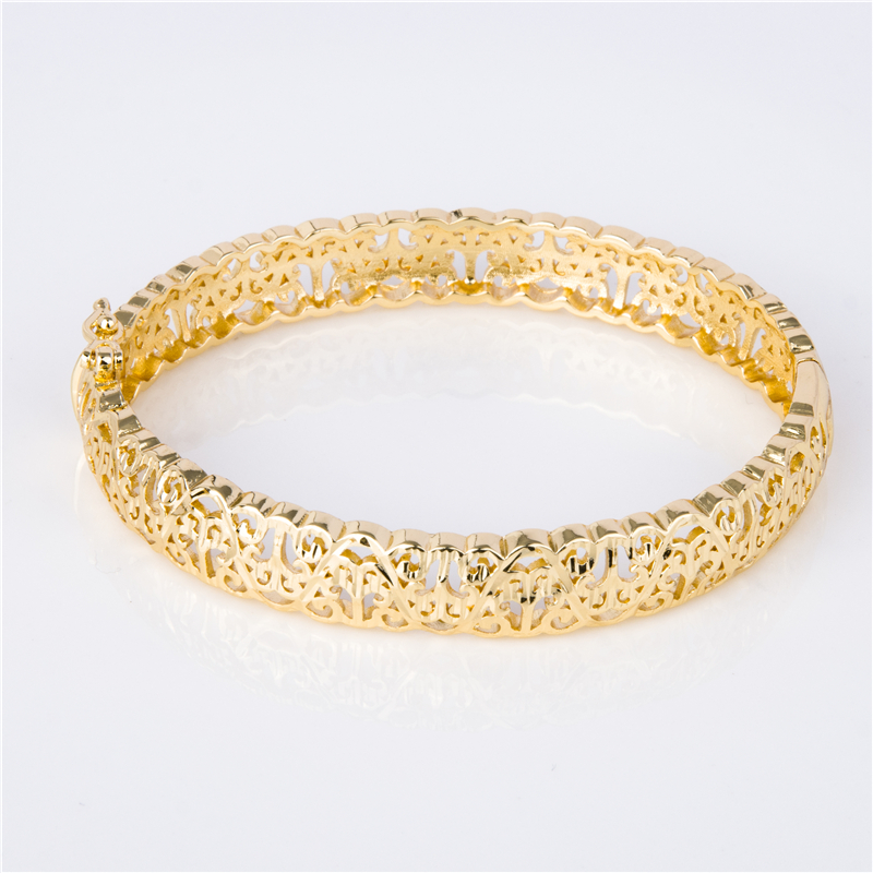 Gold-Plated Stackable Cuffs for Layered Arm Party Looks