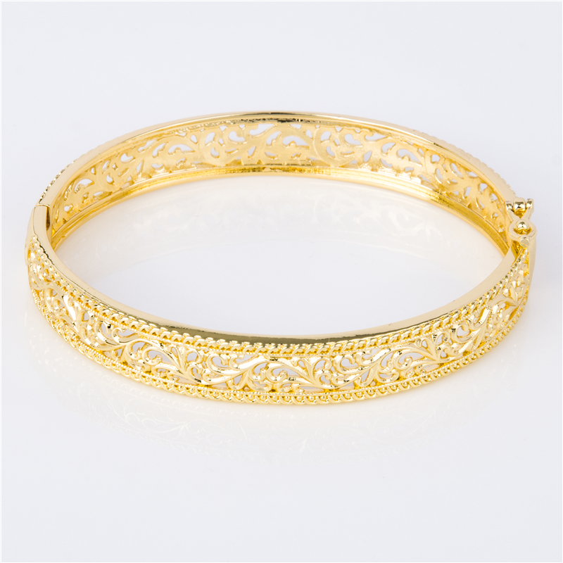 Gold-Plated Stackable Cuffs for Layered Arm Party Looks