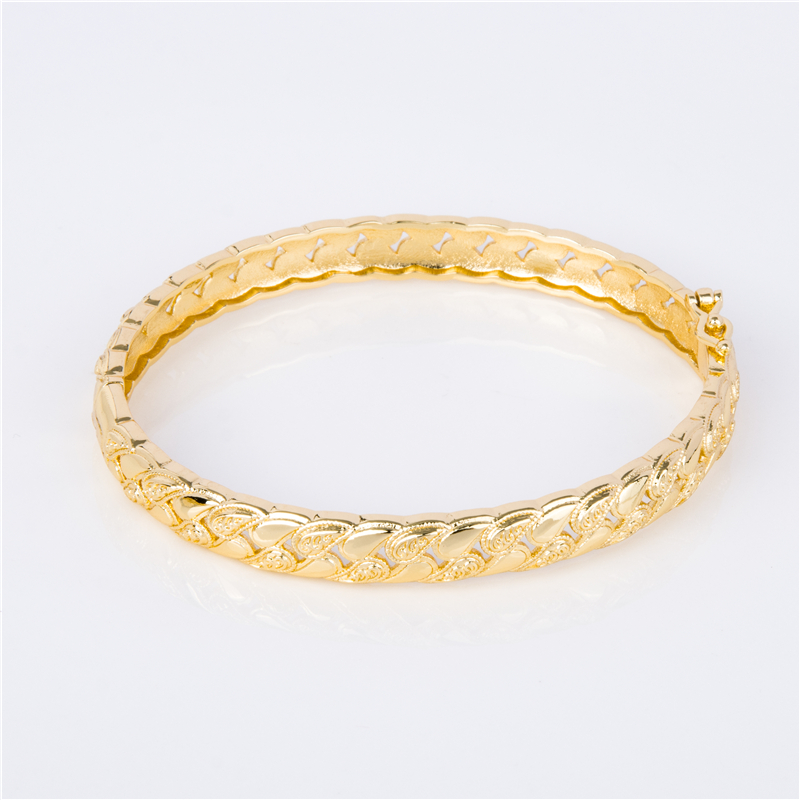 Gold-Plated Stackable Cuffs for Layered Arm Party Looks