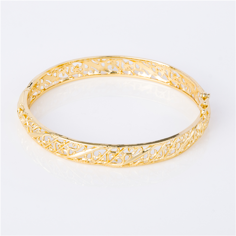 Gold-Plated Stackable Cuffs for Layered Arm Party Looks