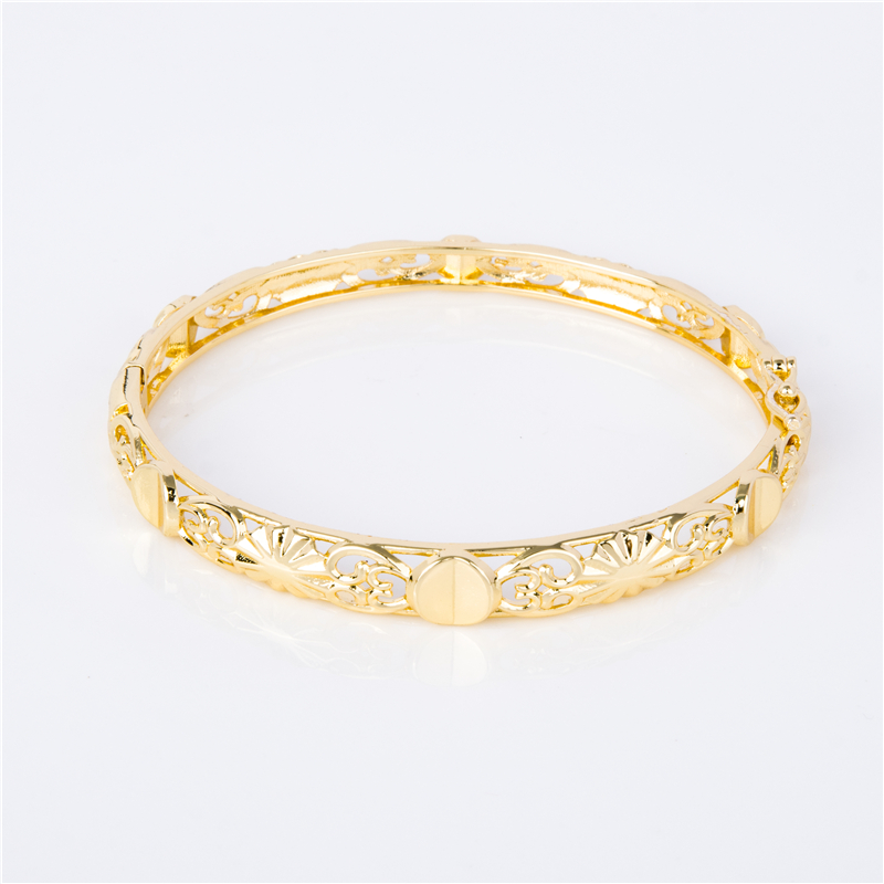 Gold-Plated Stackable Cuffs for Layered Arm Party Looks