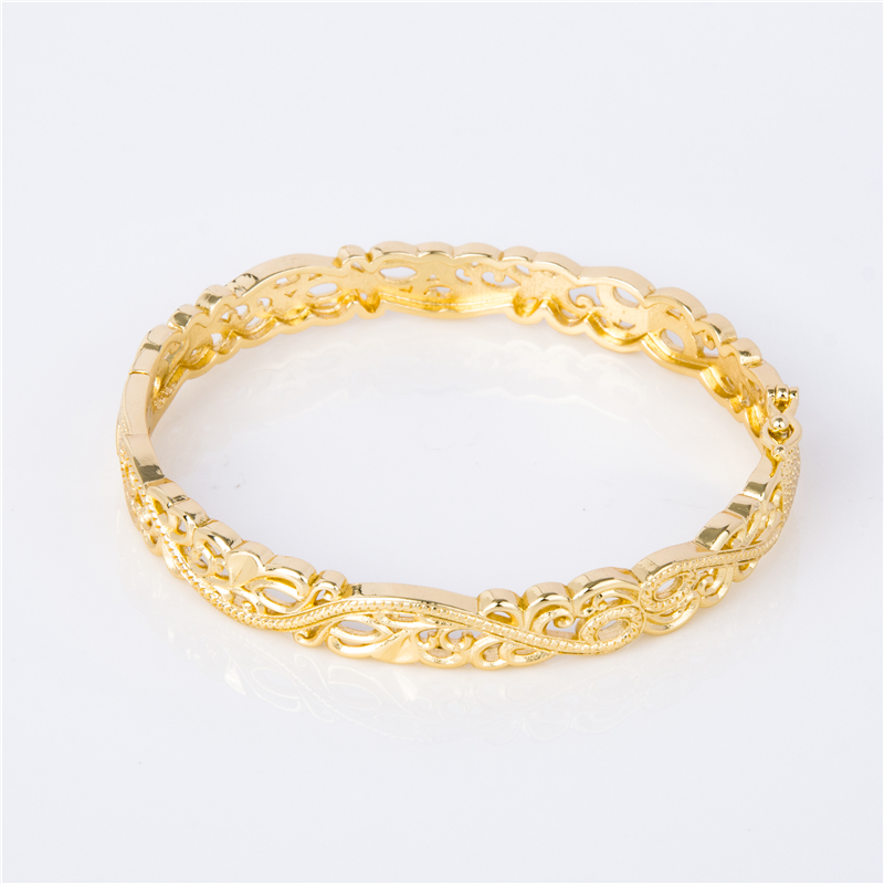 Gold-Plated Stackable Cuffs for Layered Arm Party Looks