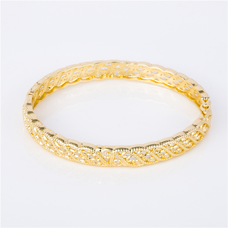 Gold-Plated Stackable Cuffs for Layered Arm Party Looks